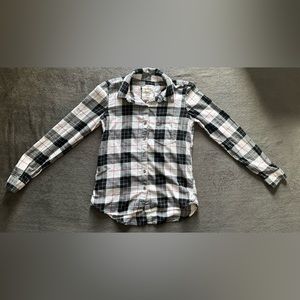 Juniors Perfect Shirt- Soft Flannel with Pocket